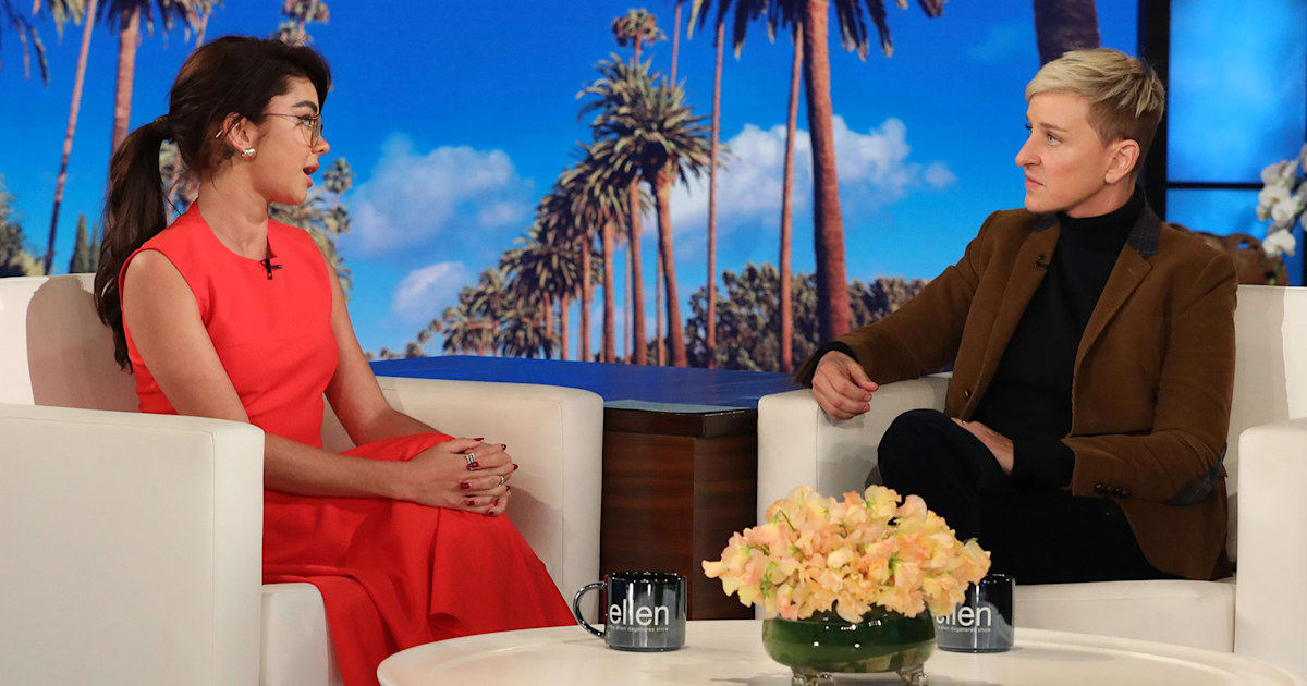 Sarah Hyland opens up about struggle with suicidal thoughts to Ellen