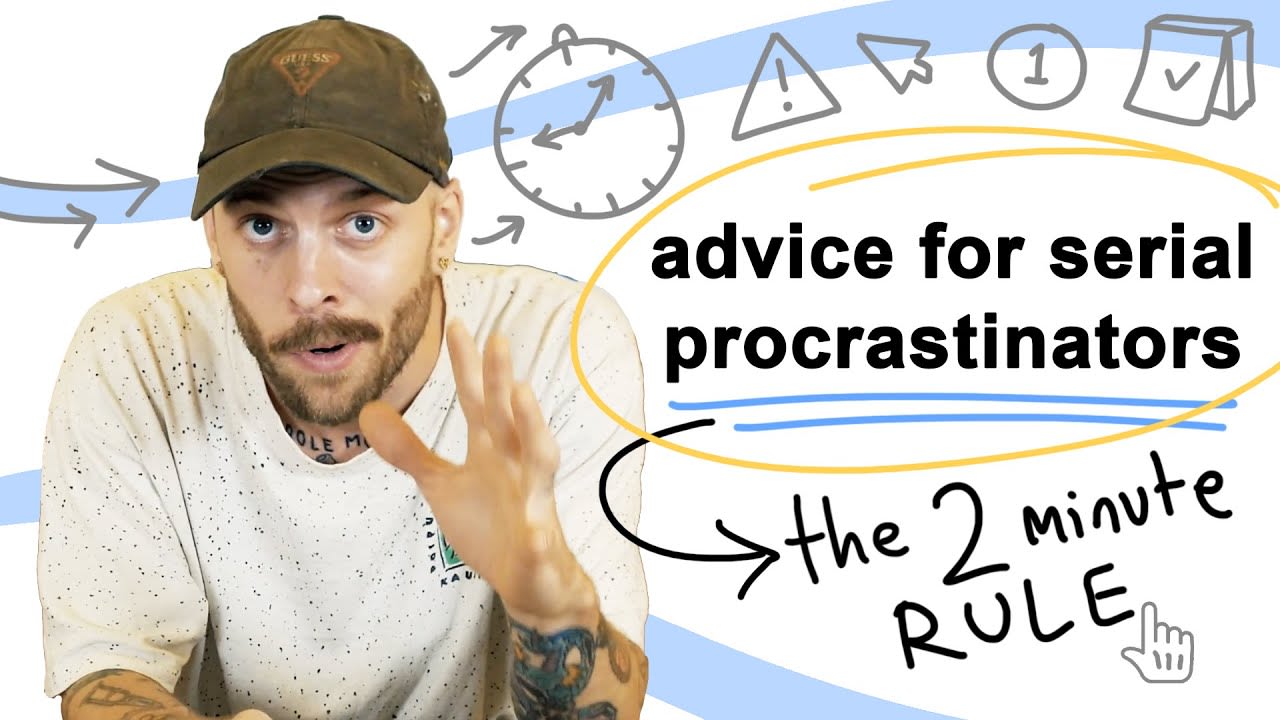 Advice for Serial Procrastinators: The 2 Minute Rule [11:18]