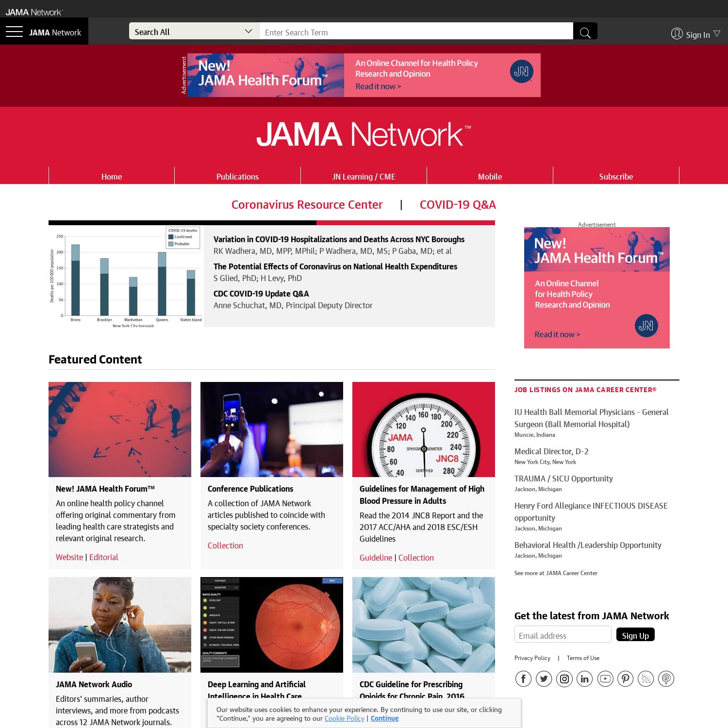 Home of JAMA and the Specialty Journals of the American Medical Association