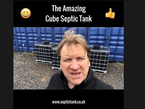 Small Cube Septic Tank - Easy To Install