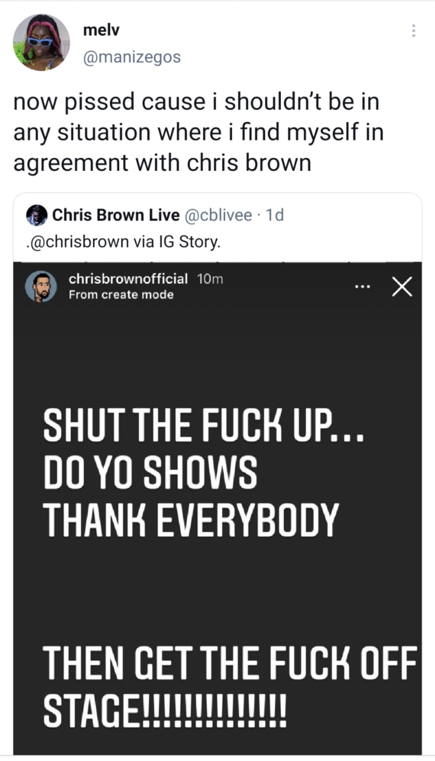 DaBaby better be careful before he get DaBeatDown 😑. Seriously, I don't even want another situation where I think to myself, you know Chris Brown might be right 🤔