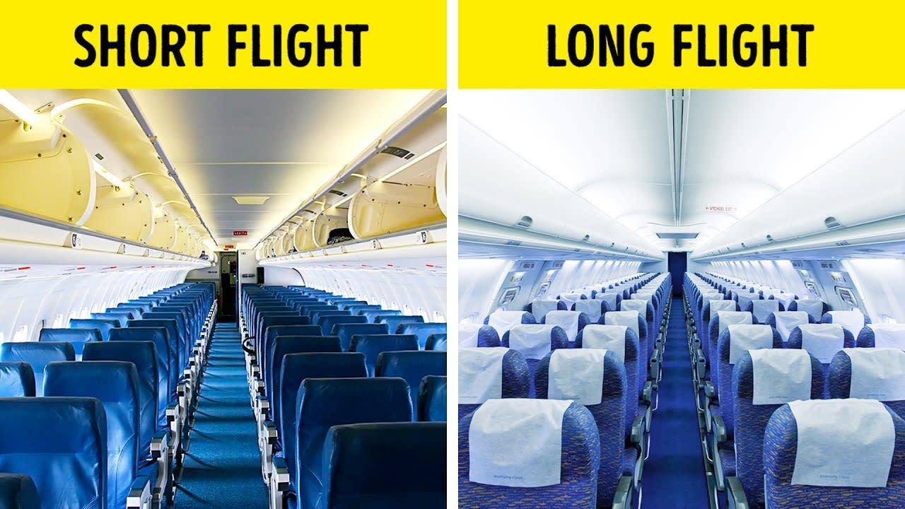 That's Why Airplane Seats Are Almost Always Blue