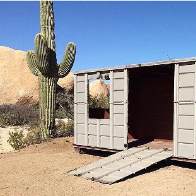 A Couple Transformed This $800 Dumpster Into A Seriously Beautiful Vacation Home