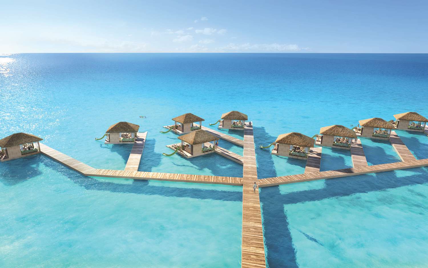 Royal Caribbean Offers the First Overwater Cabanas in the Bahamas