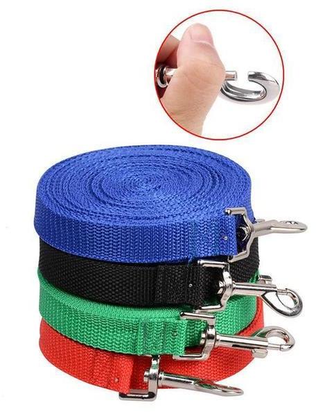 Pet Nylon Lead Leash For Dogs / Cats Comes In Four Colors