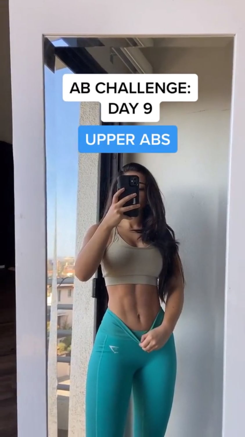 Abs Challenge For Women Day 9: Upoer Abs Workout