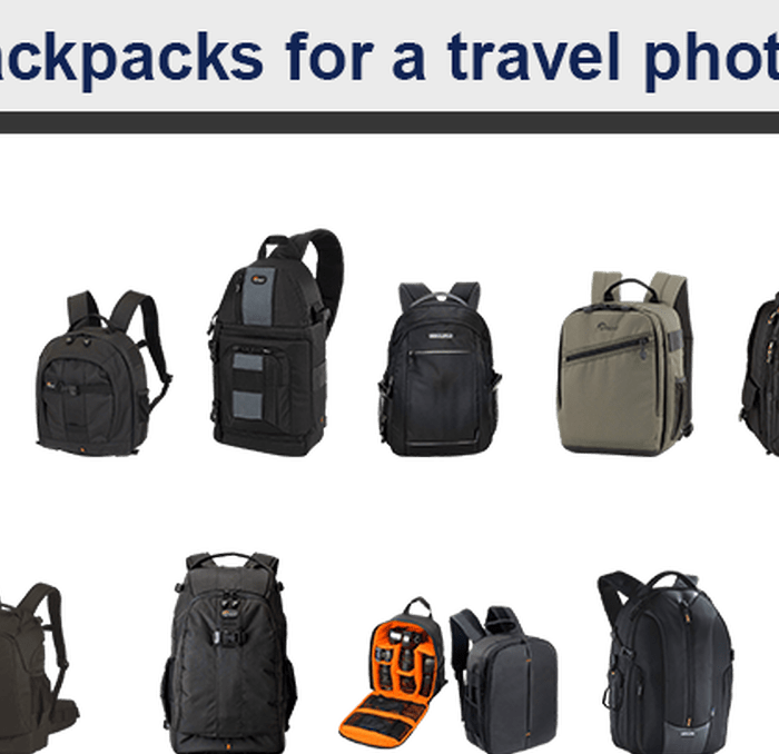 What's a decent DSLR backpack for a travel photographer? (Part 1 of 2)