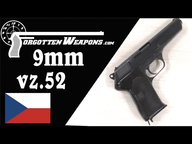 In Search of Hard Currency: Prototypemm vz52 Pistol