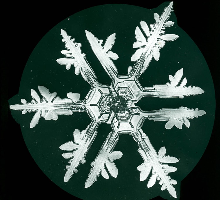 Not all Snow Crystals are Perfectly Symmetrical - EPOD