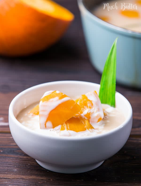 Sweet Pumpkin Coconut Soup, Perfect for Vegan and Falls
