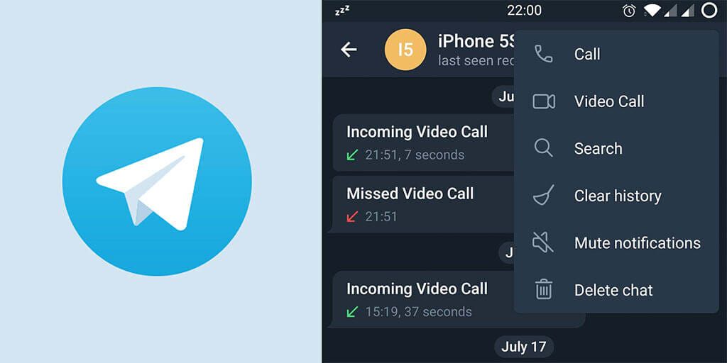 Telegram introduced video calling feature for beta version v7.0.0