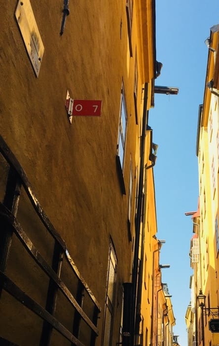 Old Town Medieval Alleyway - Stockholm, Sweden