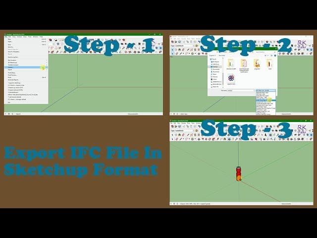 Sketchup tutorial - Time saving tutorial to convert revit(ifc) file ...
