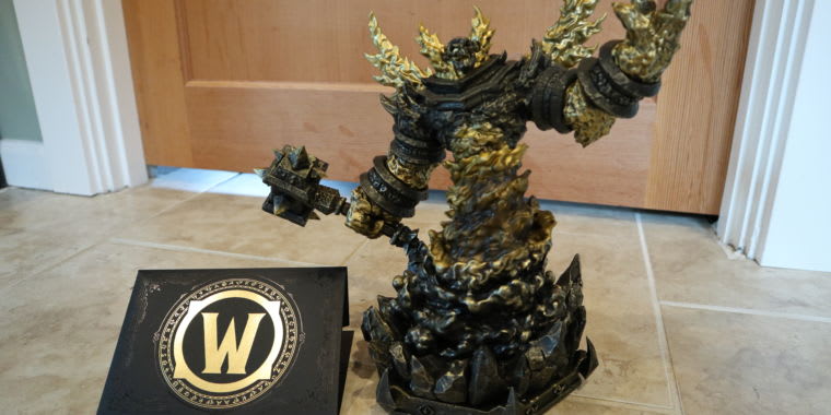 World of Warcraft celebrates 15 years with a $100 Firelord statue
