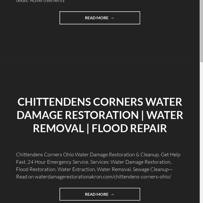 Water Removal Company
