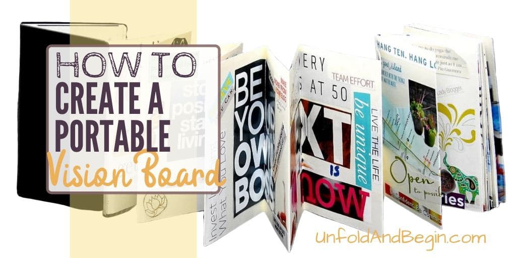 How to Create a Portable Vision Board