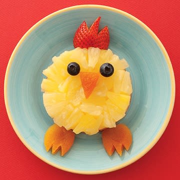12 Entertaining and Instructive Fruit Plate Design For Our Children