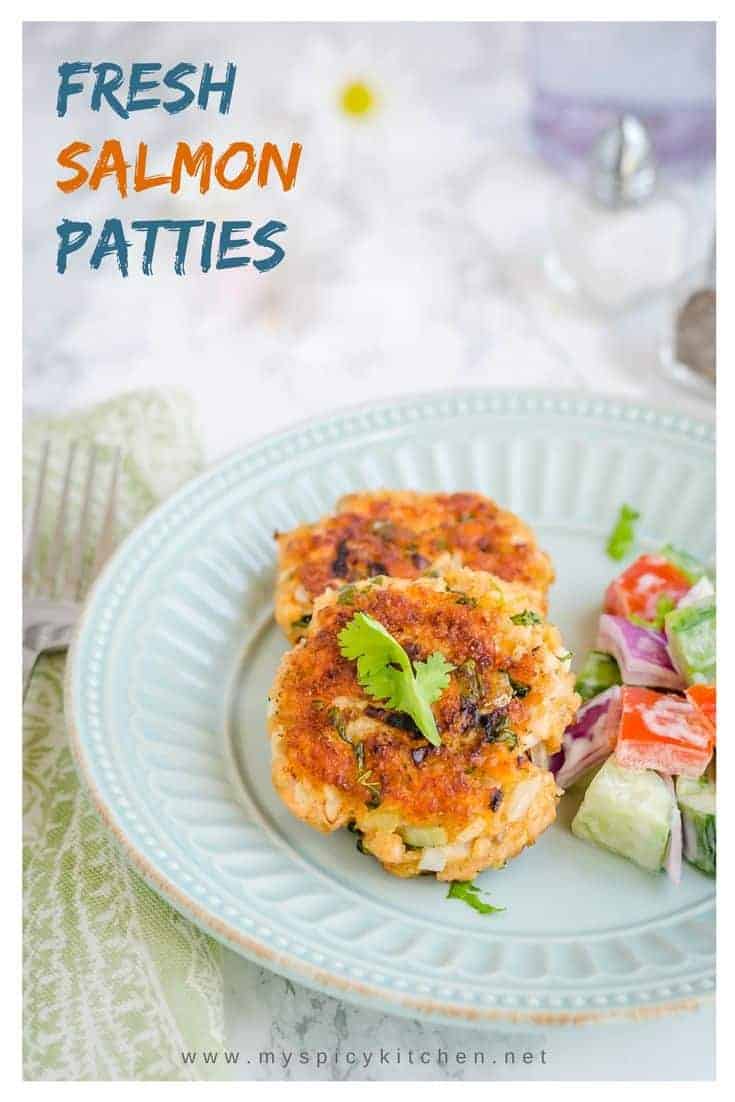 Healthy Fresh Salmon Patties - Easy Burger Patties