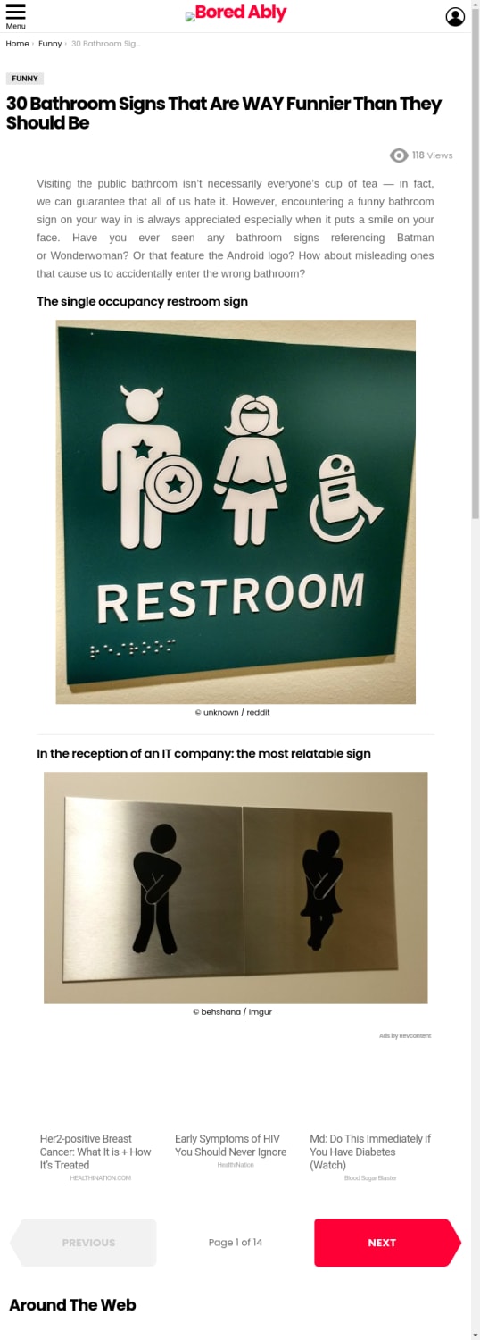 30 Bathroom Signs That Are WAY Funnier Than They Should Be