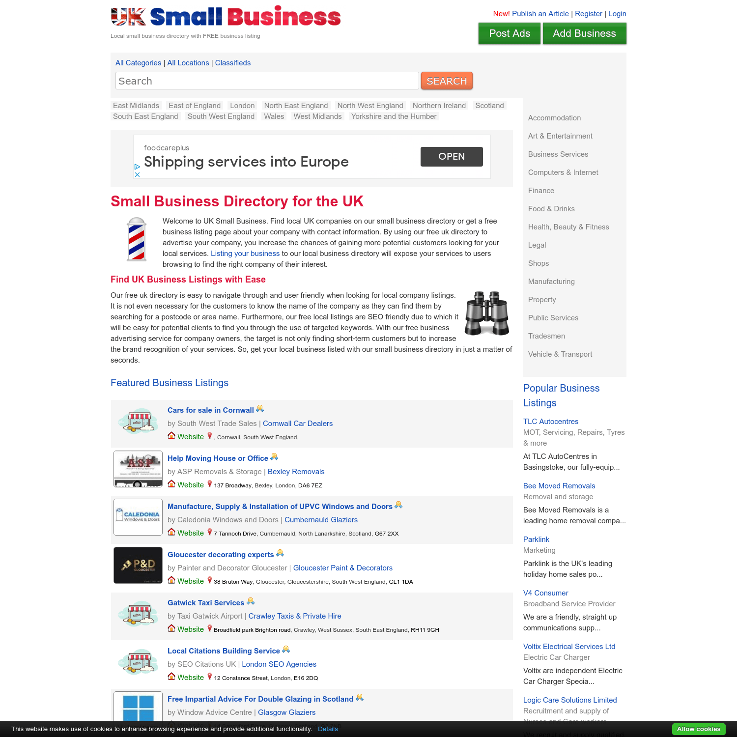 UK Small Business Listing - Free Local Business Directory