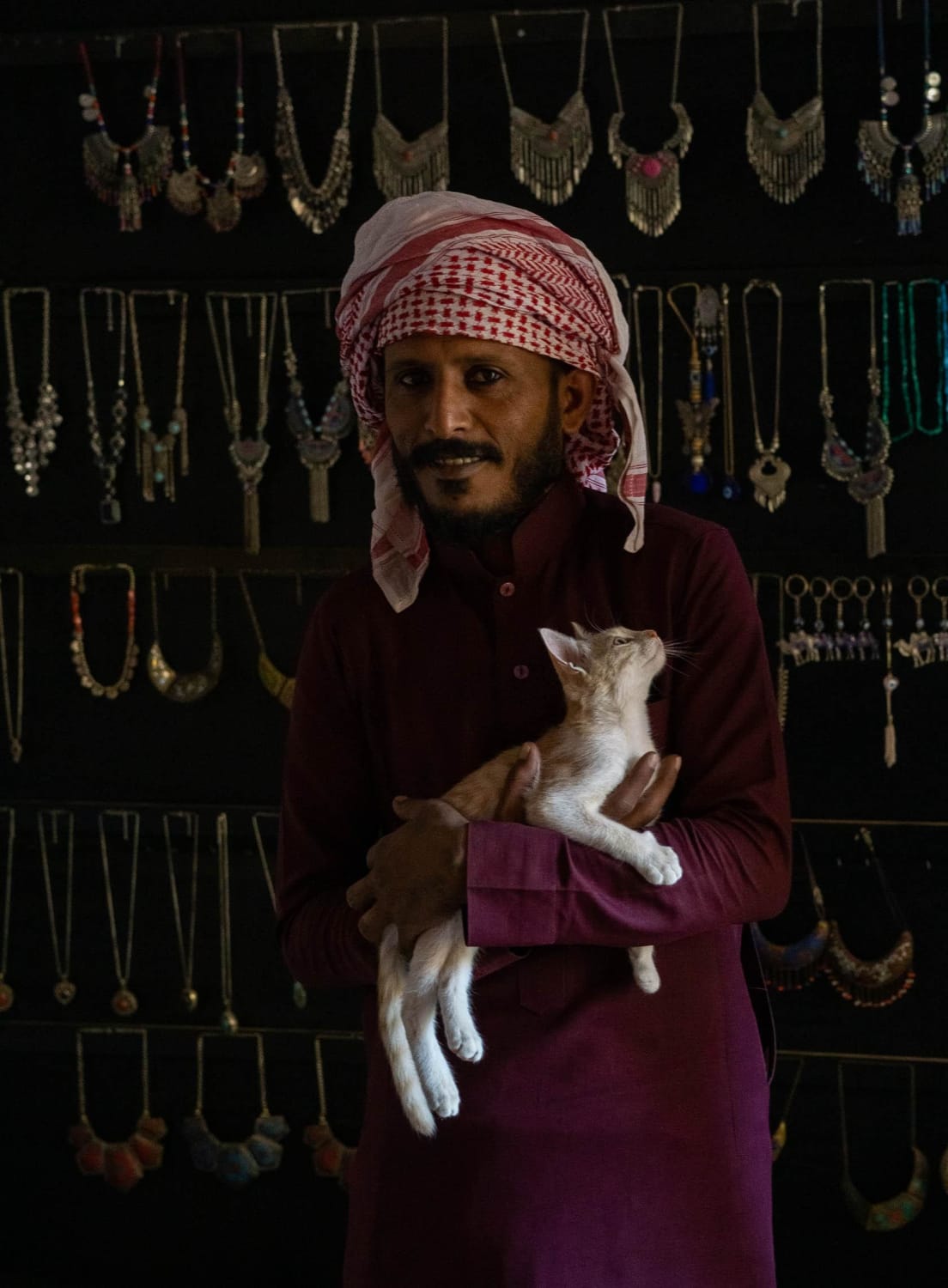ITAP of a Jordanian street vendor
