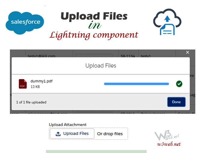 Upload Files in Lightning Component