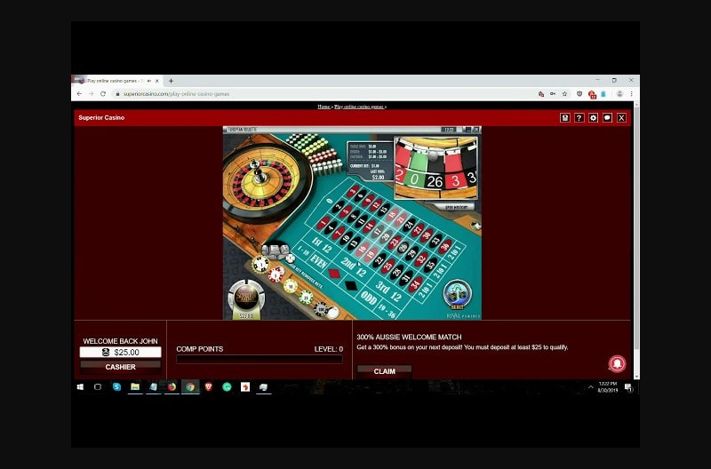 Playing Online Roulette At Superior Casino