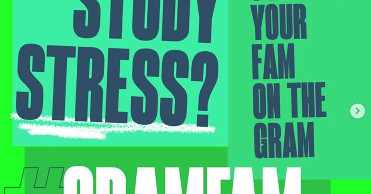 Instagram's #GramFam magazine wants to help you survive #examstress