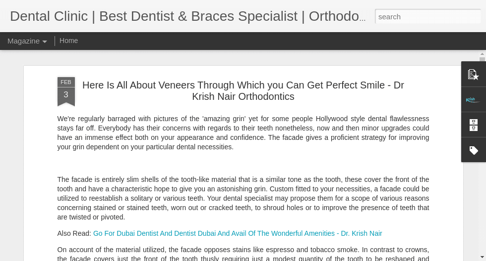 Here Is All About Veneers Through Which you Can Get Perfect Smile - Dr Krish Nair Orthodontics