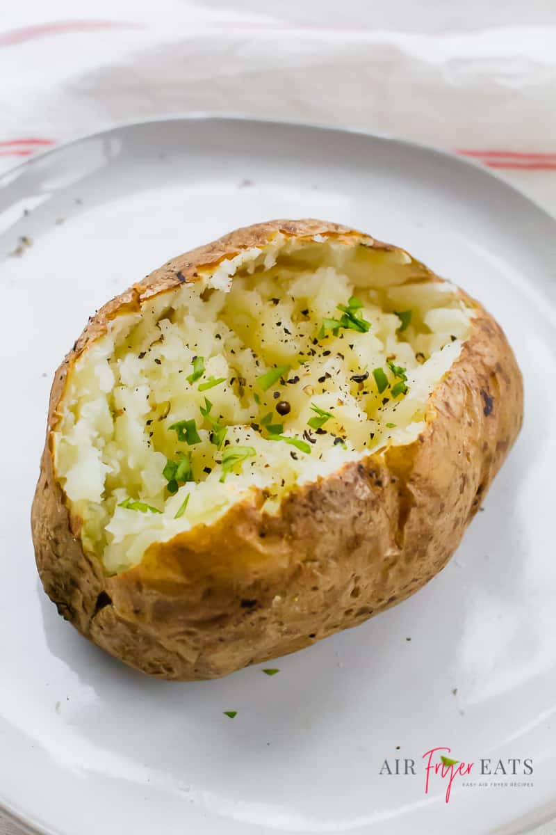 Air Fryer Baked Potato | Air Fryer Eats Side Dish | Air Fryer Baked Potato