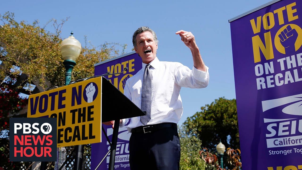 Despite concerns about voter enthusiasm, Newsom's fate looks good in California recall