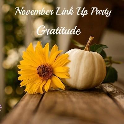 November Link Up Party ~ Gratitude