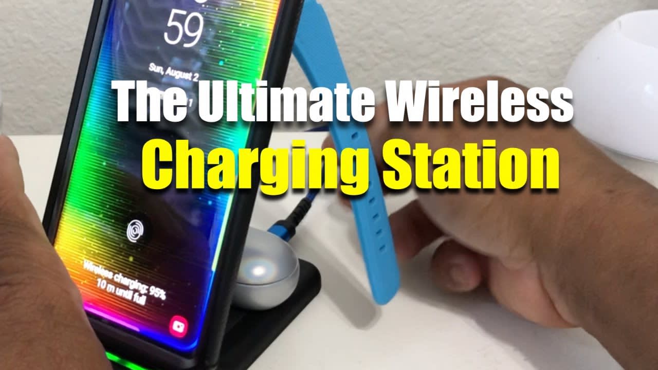 The Ultimate Wireless Charging Station!