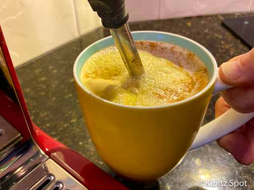 How to Make a Dairy-Free Turmeric Almond Milk Latte