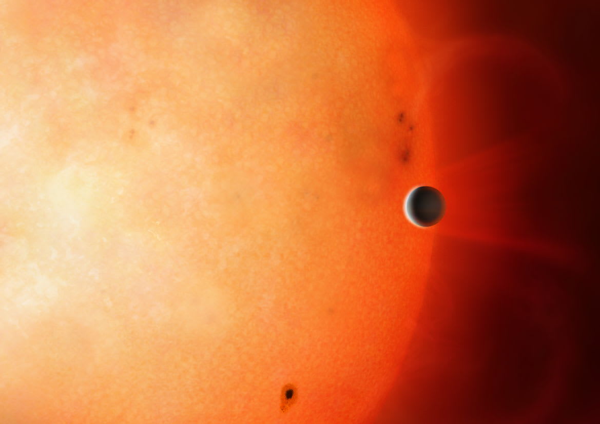 Unusual discovery of a planet may be the core of a gas giant