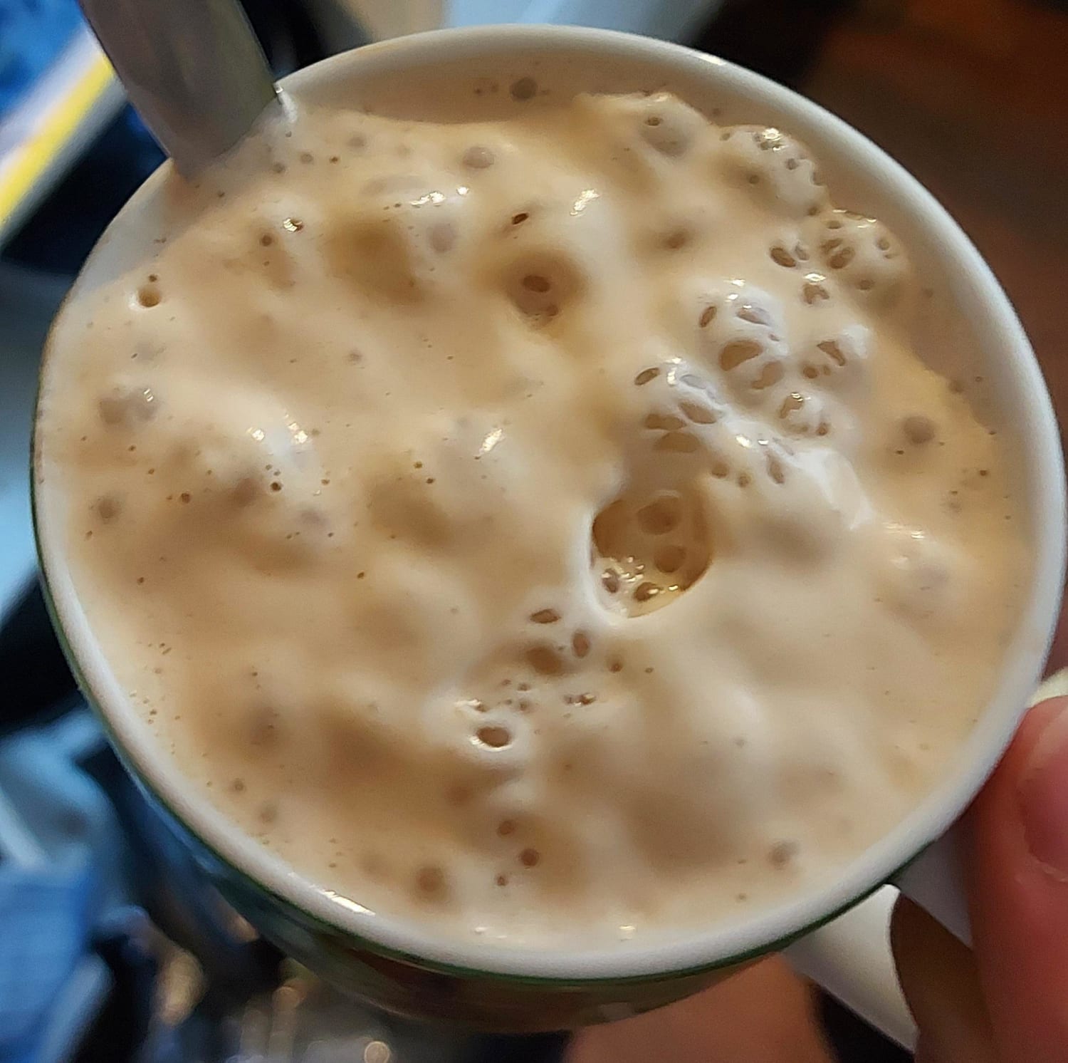 My cold brew coffee started bubbling when I added milk, also cold