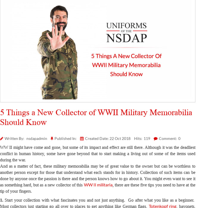 5 Things a New Collector of WWII Military Memorabilia Should Know