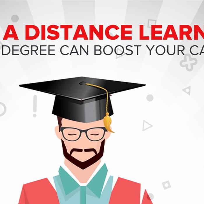 How Distance Learning Can Boost Your Higher-Education and Career - Infographic