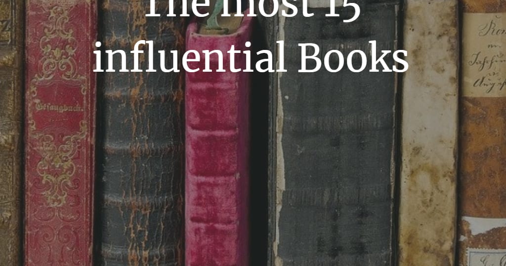 The most 15 influential Books with Free Download Link for each book