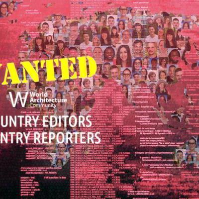 World Architecture Community is looking for Country Editors