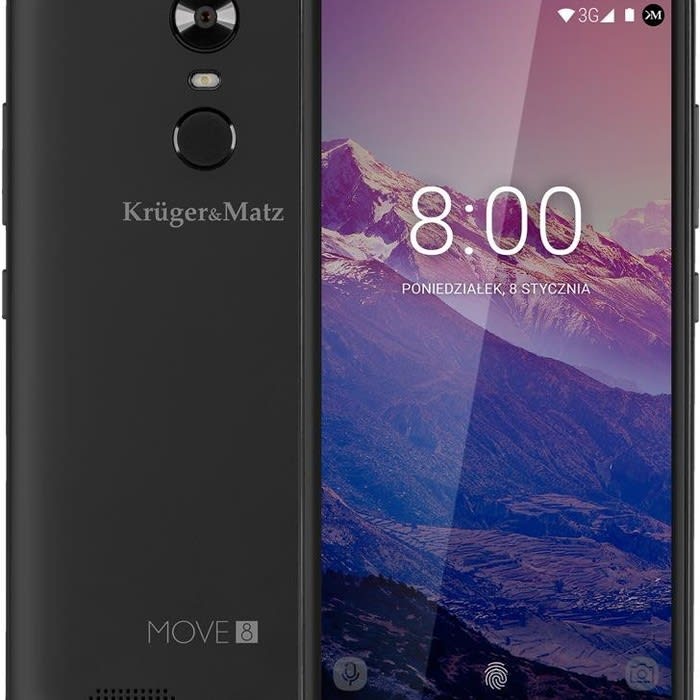 Kruger&Matz Move 8 8GB Dual Sim Czarny matowy Opinie i cena / Telefon i Smartfon