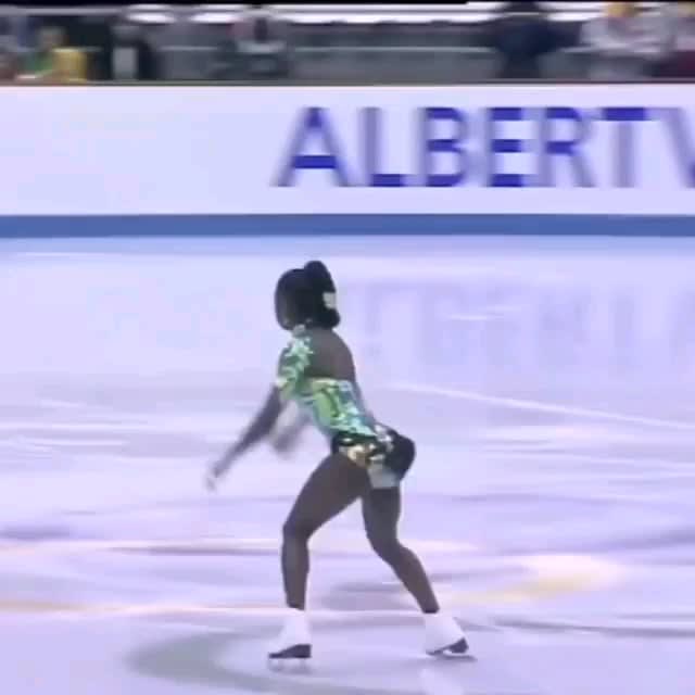 Surya Bonaly is the only Olympic Skater to land a backflip on one leg, 1998.
