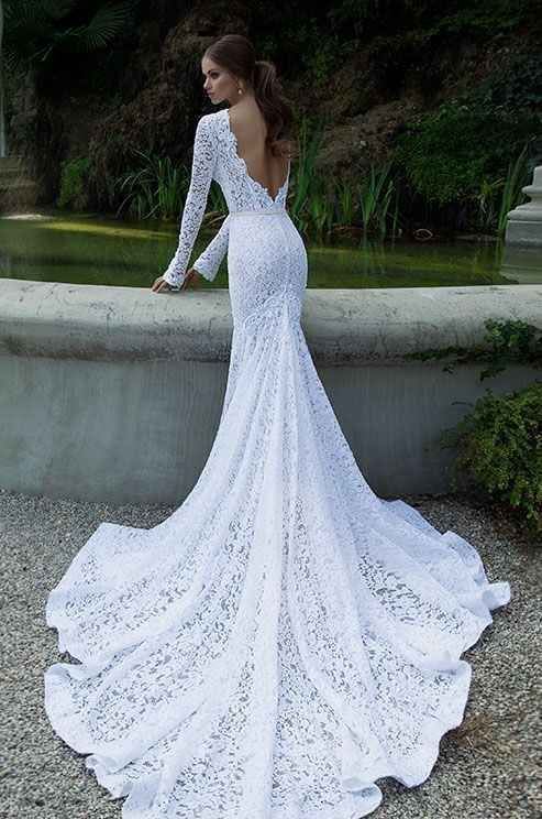 #dresses #brides #love #only once #to look beautiful | Wedding dresses, Wedding dresses lace, Wedding dress long sleeve