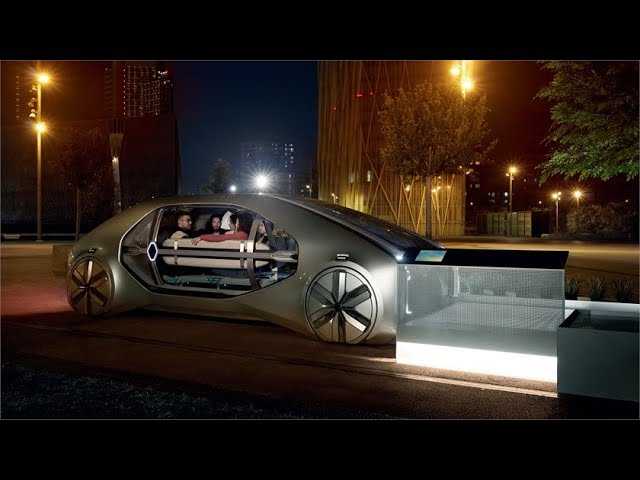 EZ-GO a Driverless Robo-Vehicle Zero Emission Concept From Renault