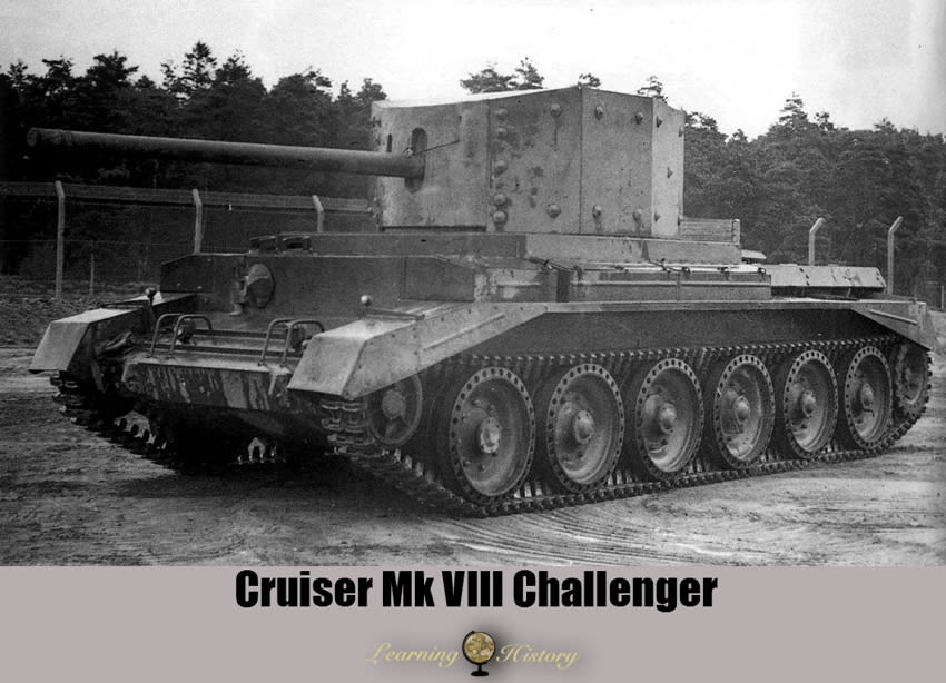 Cruiser Mk VIII Challenger: World War II
