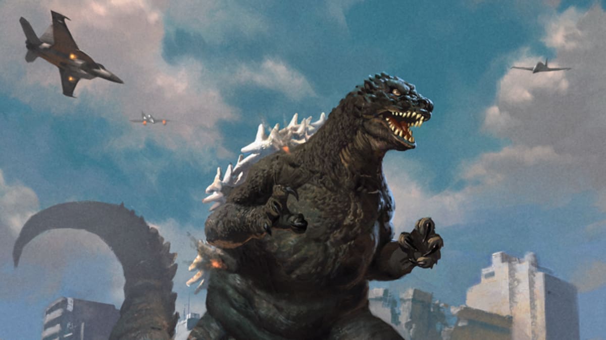 Godzilla Is Coming to Magic: The Gathering, and He's Bringing Friends