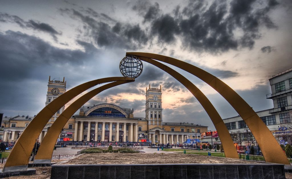 The Arched Globe in Kharkov
