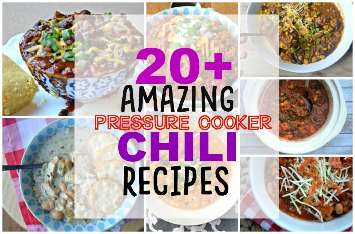 20 Crazy Good Pressure Cooker Chili recipes