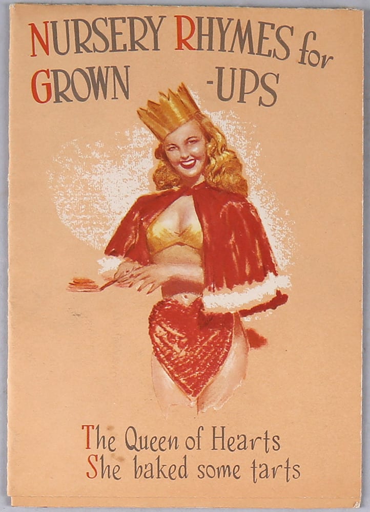 notpulpcovers Nursery Rhymes for Grown Ups featuring flirty