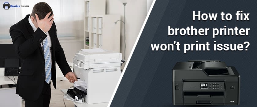 How to fix Brother Printer won't print issue ? - Brother Printer Offline